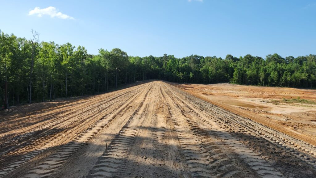 pleasant valley construction lake build